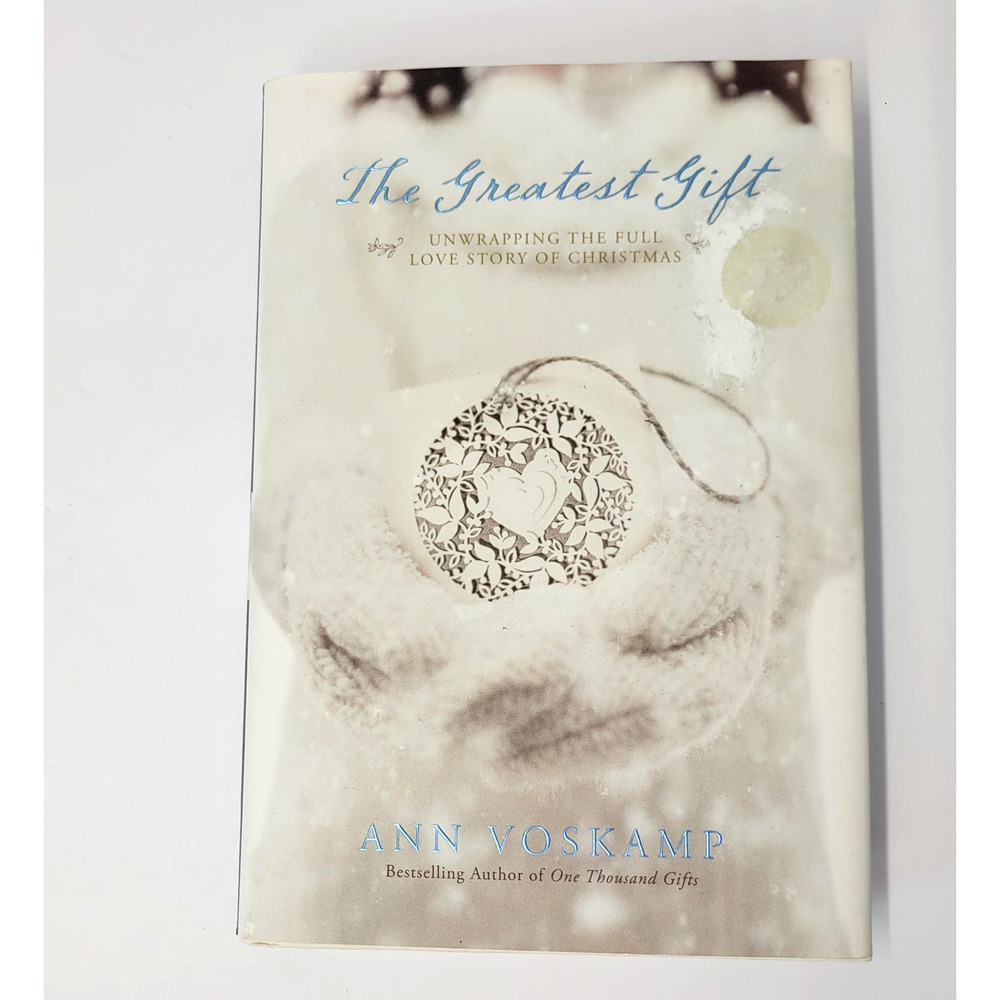 The Greatest Gift Ann Voskamp Hardcover Christian Advent‎ Christmas Devotional